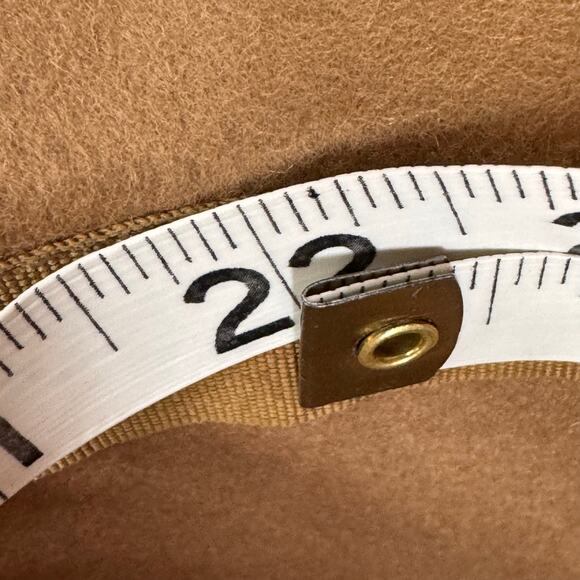 FREE PEOPLE Wool Fedora Hat Women's Boho Casual Hippie Festival Neutral Coastal - Picture 9 of 11